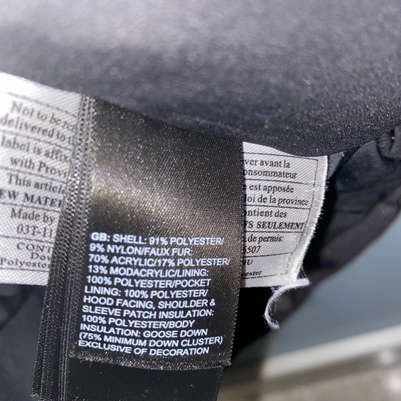 North Face 550 Down Parka — 9.5/10 condition - Picture 5 of 5